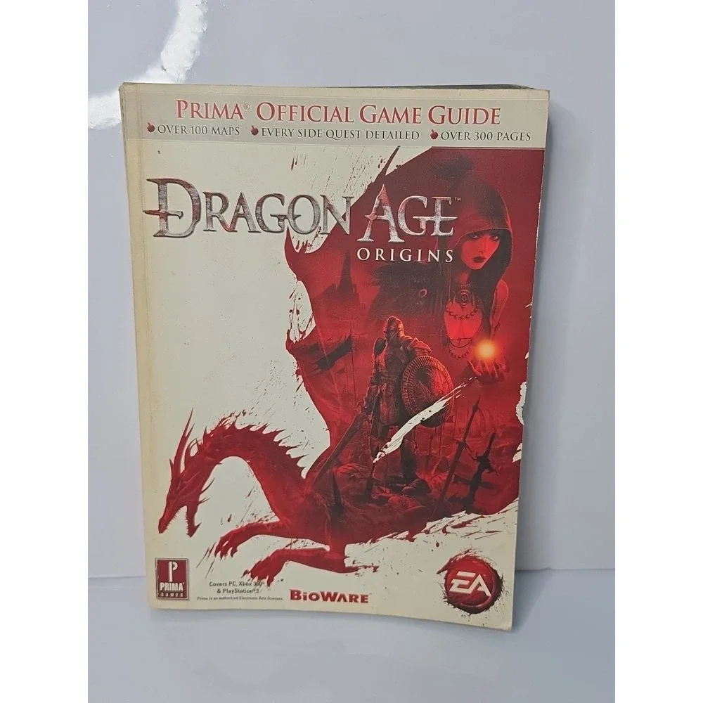 Dragon Age Origins Official Prima Game Guide Book Xbox 360 PS3 PC 2009‎
